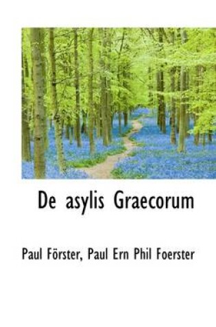 Cover of de Asylis Graecorum