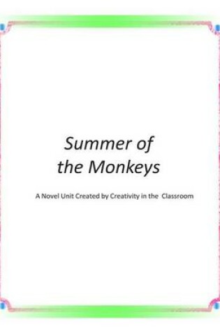 Cover of Summer of the Monkeys