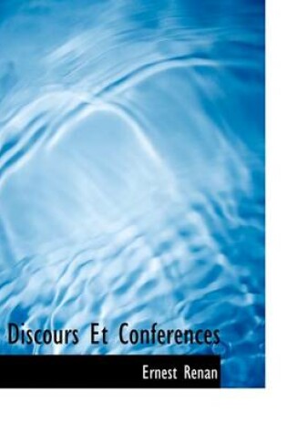 Cover of Discours Et Conf Rences