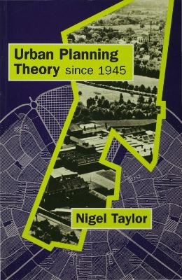 Book cover for Urban Planning Theory since 1945