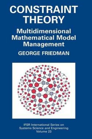 Cover of Constraint Theory: Multidimensional Mathematical Model Management