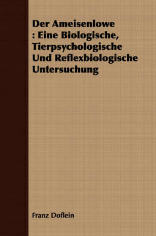 Cover of Der Ameisenlowe