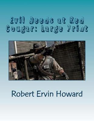 Book cover for Evil Deeds at Red Cougar
