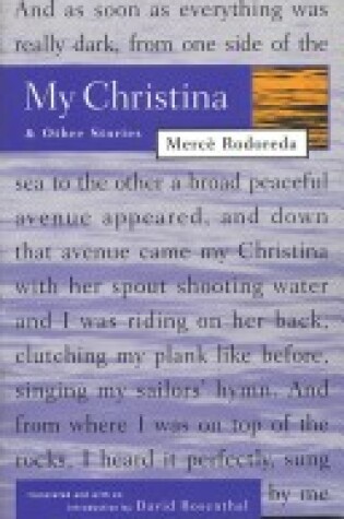 Cover of My Christina and Other Stories
