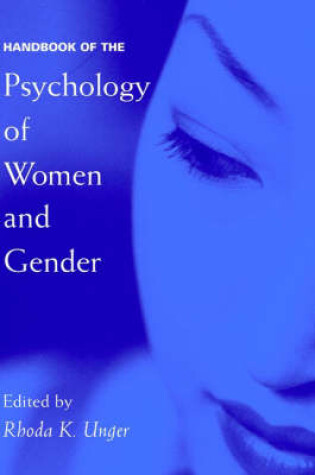 Cover of Handbook of the Psychology of Women and Gender