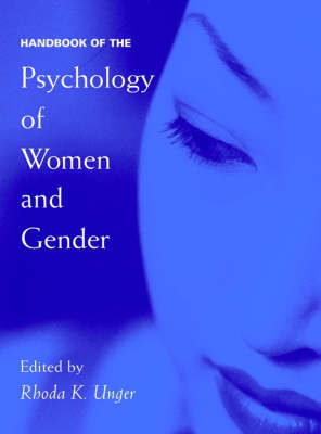 Book cover for Handbook of the Psychology of Women and Gender