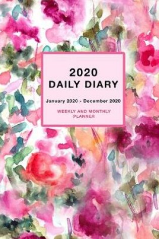 Cover of Daily Diary 2020 Weekly and Monthly