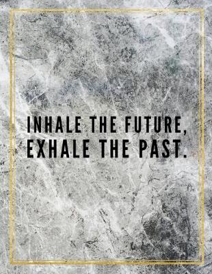 Book cover for Inhale the future, exhale the past.