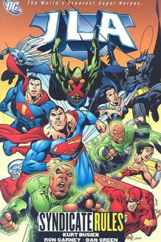 Cover of JLA Vol 17 Syndicate Rules