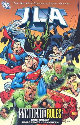 Book cover for JLA Vol 17 Syndicate Rules