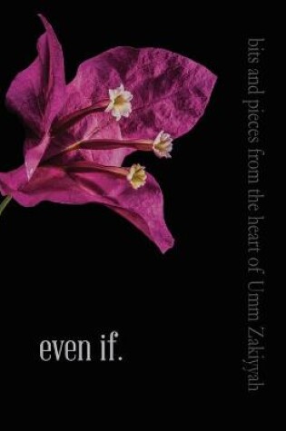 Cover of even if.