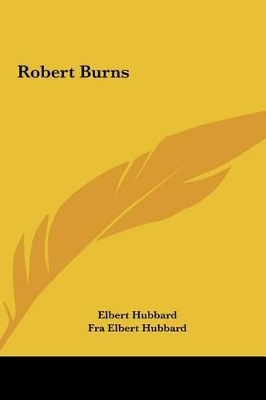 Book cover for Robert Burns