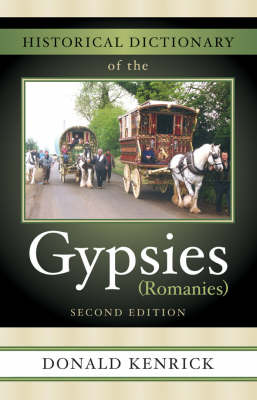 Cover of Historical Dictionary of the Gypsies (Romanies)