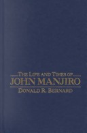 Book cover for The Life and Times of John Manjiro