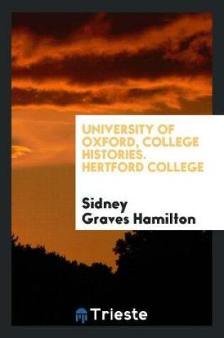 Cover of Hertford College