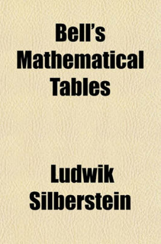 Cover of Bell's Mathematical Tables