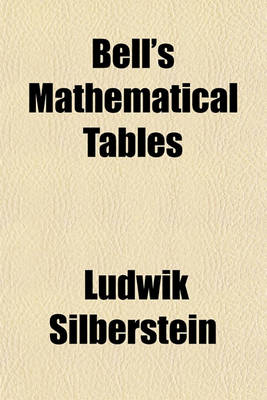 Book cover for Bell's Mathematical Tables