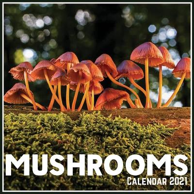 Book cover for Mushrooms Calendar 2021