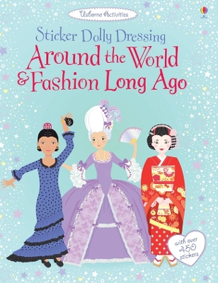 Book cover for Sticker Dolly Dressing Around the World & Fashion Long Ago