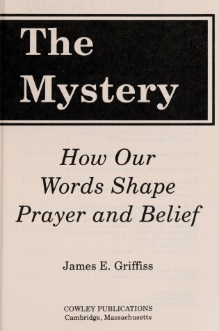 Cover of Naming the Mystery