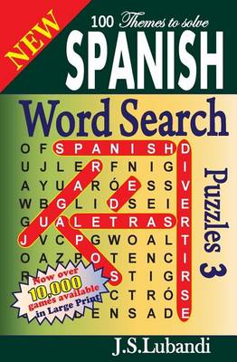 Book cover for New Spanish Word Search Puzzles 3