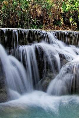 Book cover for Kuang Si Falls Waterfall in Laos