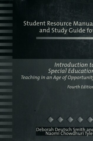 Cover of Student Resource Manual and Study Guide