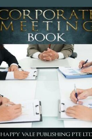 Cover of Corporate Meeting Book