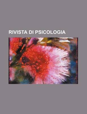 Book cover for Rivista Di Psicologia
