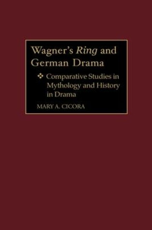 Cover of Wagner's Ring and German Drama
