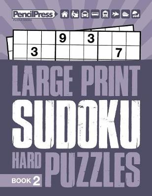 Book cover for Large Print Hard Puzzles Book 2