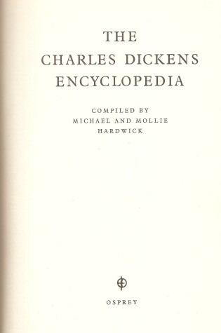 Cover of Charles Dickens Encyclopaedia