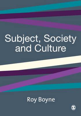 Book cover for Subject, Society and Culture