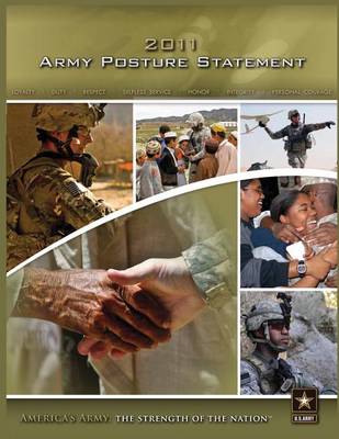 Book cover for 2011 Army Posture Statement