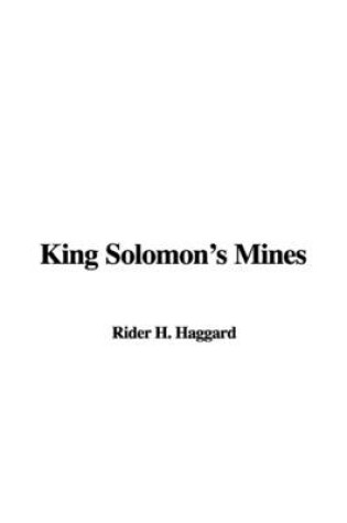 Cover of King Solomon's Mines