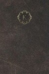 Book cover for Monogram "K" Sketchbook