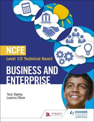 Book cover for NCFE Level 1/2 Technical Award in Business and Enterprise