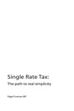 Cover of Single Rate Tax