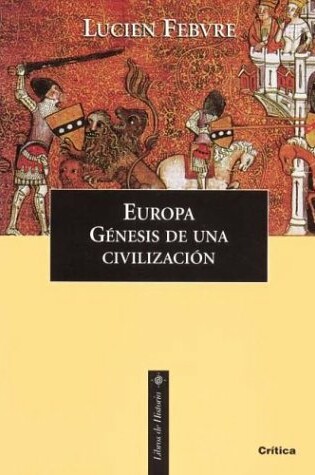 Cover of Europa - Genesis de Una Civilizacion