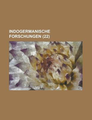 Book cover for Indogermanische Forschungen (22)