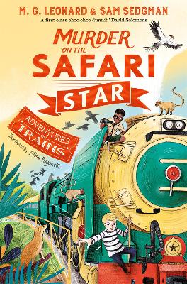 Book cover for Murder on the Safari Star