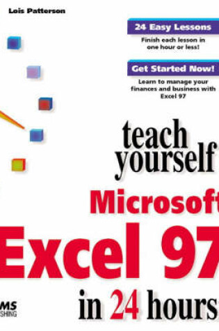 Cover of Sams Teach Yourself Microsoft Excel 97 in 24 Hours