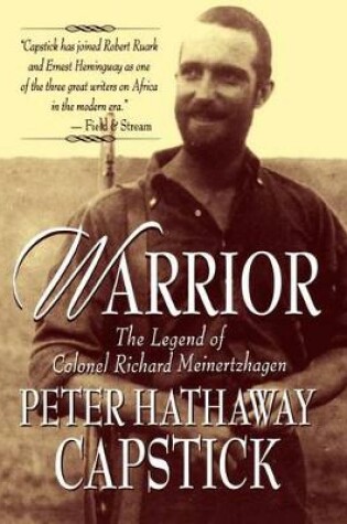 Cover of Warrior: the Legend of Colonel Richard Meinertzhagen