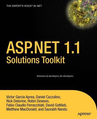 Book cover for ASP.Net 1.1 Solutions Toolkit