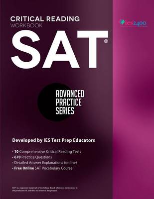 Book cover for SAT Critical Reading Workbook