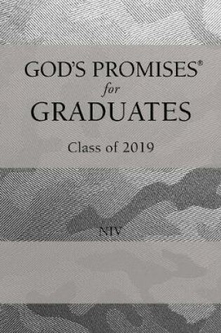 Cover of God's Promises for Graduates: Class of 2019 - Silver Camouflage NIV