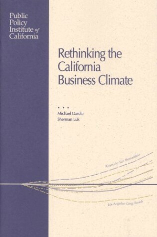 Cover of Rethinking the California Business Climate