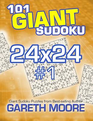 Book cover for 101 Giant Sudoku 24x24 #1