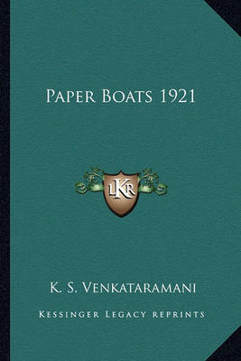 Book cover for Paper Boats 1921