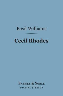 Book cover for Cecil Rhodes (Barnes & Noble Digital Library)